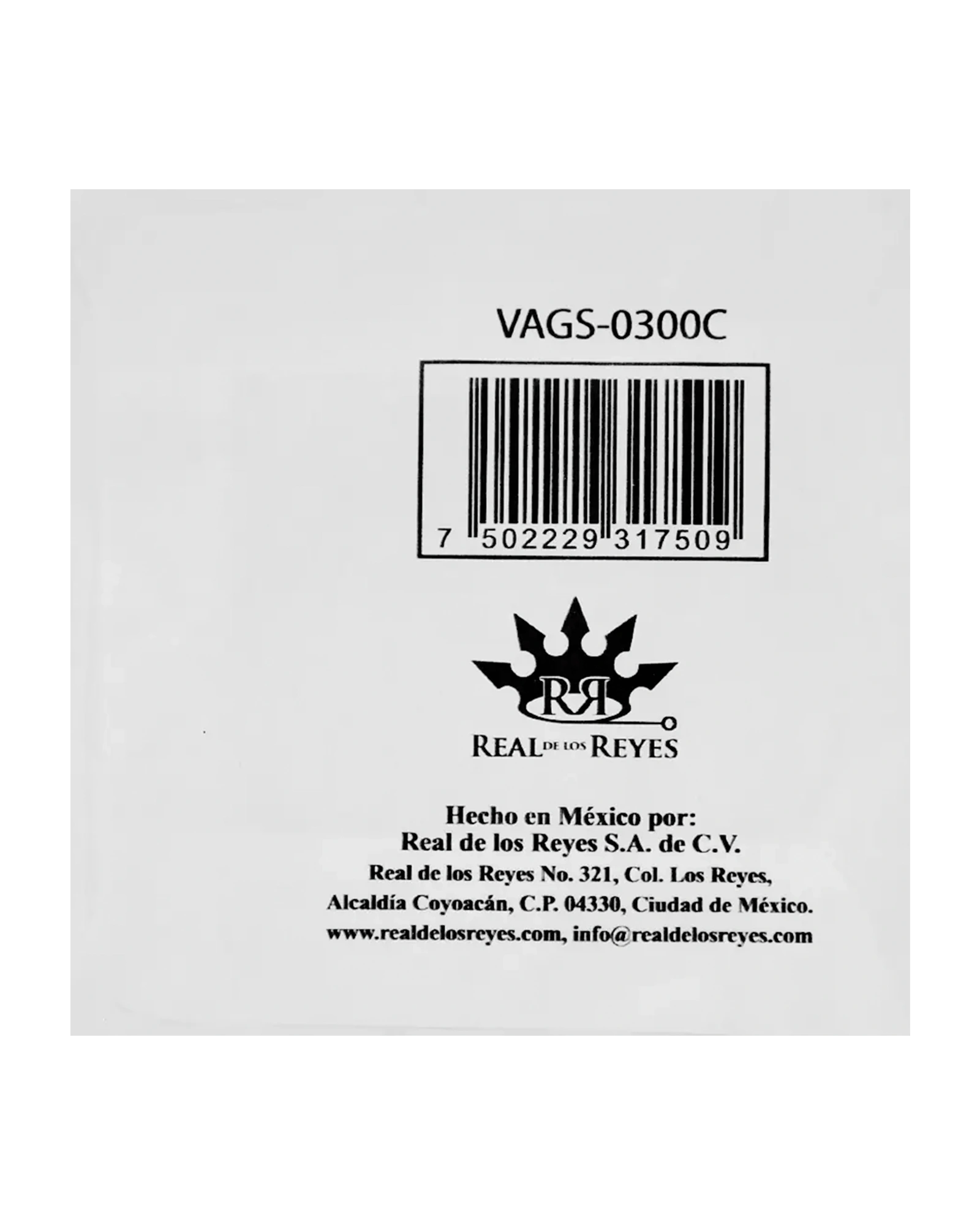 Cuerda La Valenciana VAGS-404-6 para Guitarra Clásica, 4A, Entorchado Cobre Plateado, 6 piezas