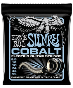 Ernie Ball Encordadura "Primo Slinky" 2712, Guitarra Eléctrica, Cobalt 0.095-0.044