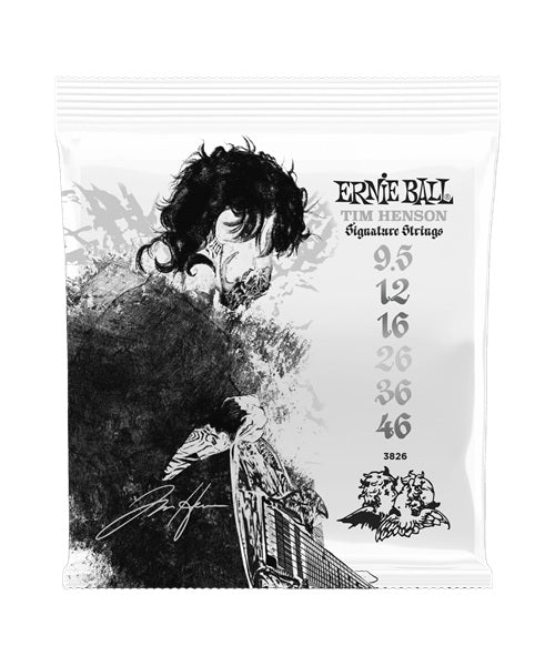 Encordadura Ernie Ball Tim Henson Signature 3826 para Guitarra Eléctrica 9.5-46