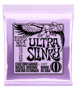 Ernie Ball Encordadura Guitarra Eléctrica 2227 Ultra Slinky Nickel Wound