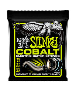 Ernie Ball Encordadura "Regular Slinky Cobalt" 2721, Guitarra Eléctrica 10-46