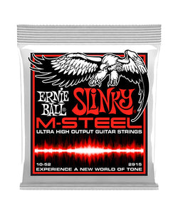 Ernie Ball Encordadura "Skinny Top Heavy Bottom M-Steel" 2915, Guitarra Eléctrica 10-52