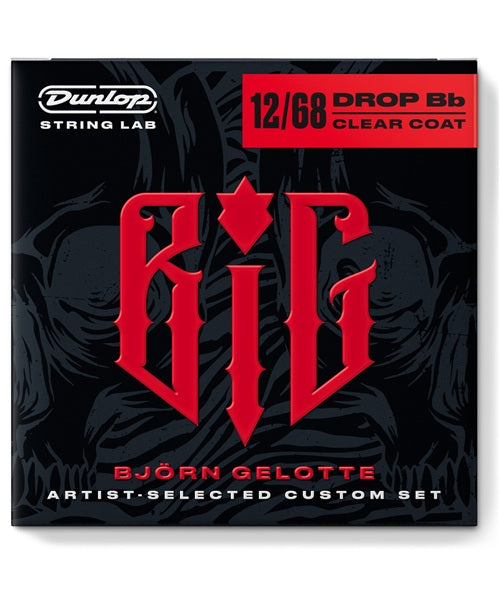 Dunlop Encordadura para Guitarra Eléctrica "Björn Gelotte" BIG1268-CV Nickel, 0.012-0.068