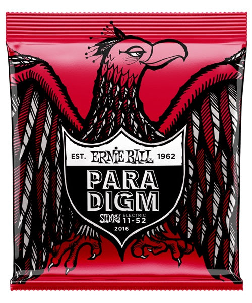 Encordadura Ernie Ball Paradigm Burly Slinky 2016 para Guitarra Eléctrica 11-52