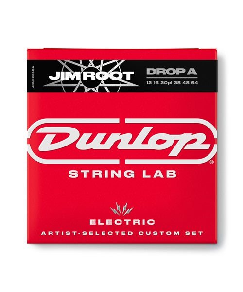 Dunlop Encordadura para Guitarra Eléctrica "Jim Root Signature" JRN1264DA-CV, 0.012-0.064 Drop-A