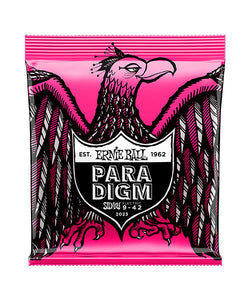 Ernie Ball Encordadura "Paradigm Super Slinky" 2023, Guitarra Eléctrica 9-42