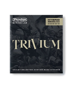 Dunlop Encordadura para Bajo Eléctrico 5 Cuerdas "Trivium Hybrid" TVMSB45130-CV, Nickel Wound, 0.045-0.130
