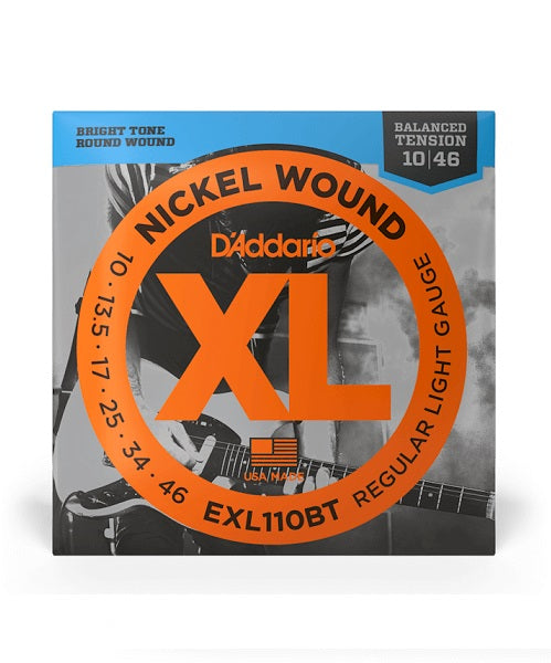 Daddario Encordadura Para Guitarra Eléctrica Con Entorchado En Niquel Calibre .010-.059 EXL110BT