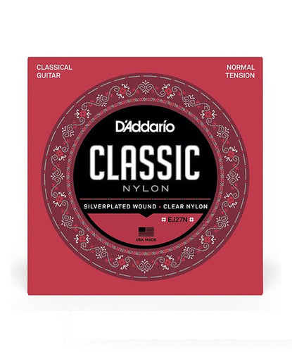 Daddario Encordadura Para Guitarra Clásica Tensión Normal EJ27N