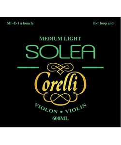Savarez Encordadura para Violín 600ML Corelli "Solea", Tensión Media Baja