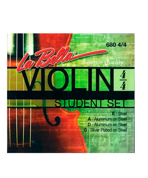 La Bella Encordadura Para Violín 4/4 680