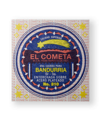 El Cometa Cuerda 310(12) para Bandurria, 3A, Entorchado Cobre