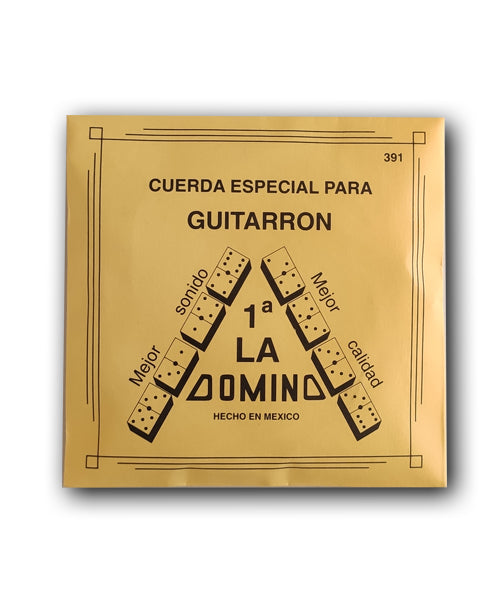 Domino Cuerda 391(12) para Guitarrón, 1A Nylon Grueso, 12 piezas