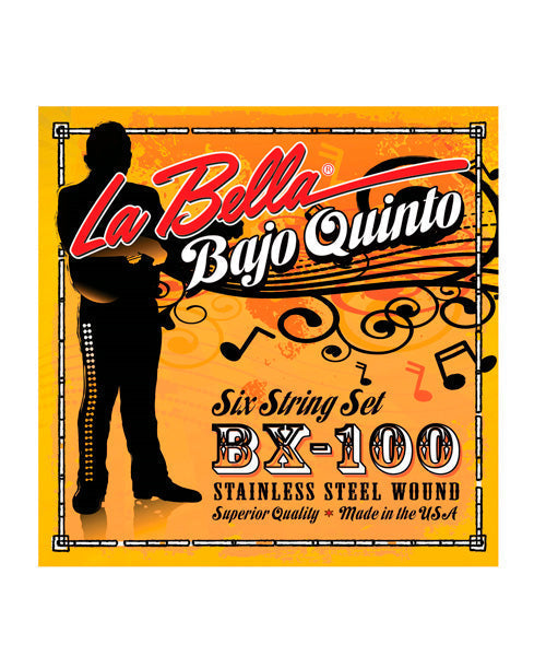 La Bella Encordadura Para Bajo Quinto 10 Cuerdas BX100