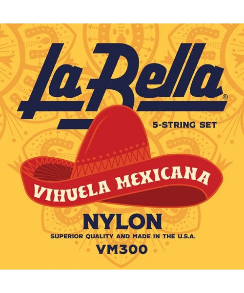 La Bella Encordadura Para Vihuela 5 Cuerdas VM300