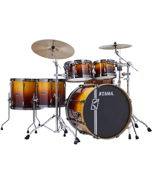 Tama Batería 6 piezas Café Degradado/Ámbar con Atriles ML62HZBSP-SFP, Superstar Hyper-Drive Maple