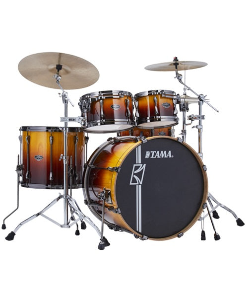 Tama Batería 5 piezas Café Degradado/Ámbar con Atriles ML52HZBSP-SFP, Superstar Hyper-Drive Maple