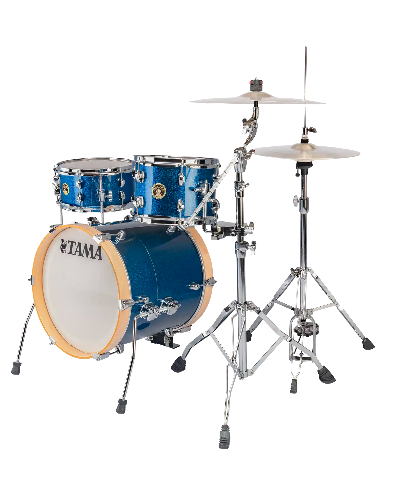 Tama Batería 3 piezas Azul Brillante con Atriles y Asiento LJK36H3-ISP, Club-JAM Suitcase