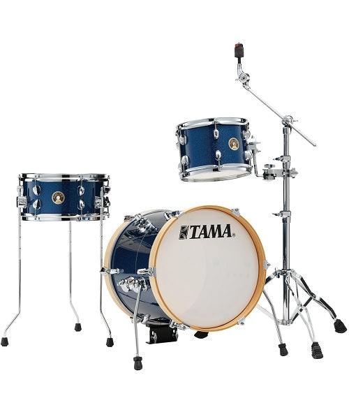 Tama Batería 3 piezas Azul Brillante con Atriles y Asiento LJK36H3-ISP, Club-JAM Suitcase