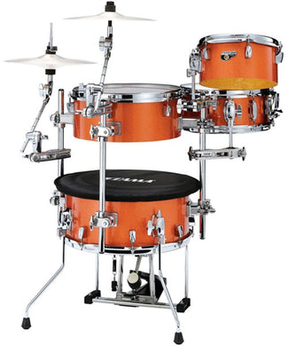 Tama Batería 4 piezas Anaranjado Brillante con Soportes CJB46C-BOS, Club-JAM Kit