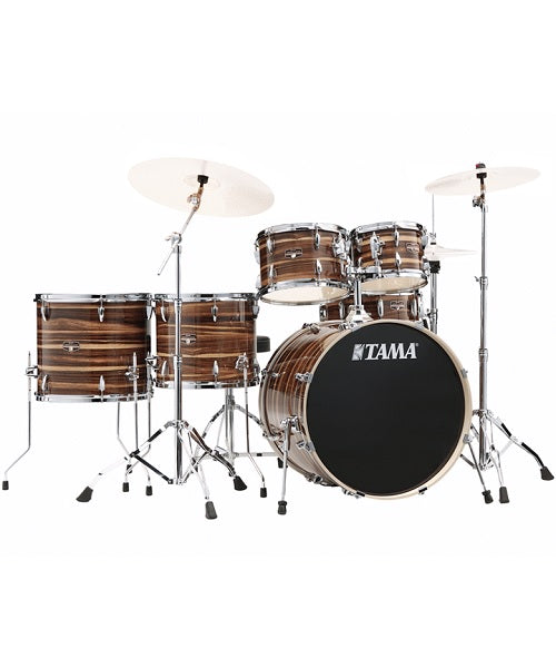 Batería TAMA Imperialstar 6 Piezas Café con Atriles y Asiento