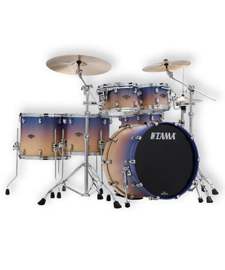 “Exclusiva en Veerkamp Online” Tama Batería 6 piezas Morado Degradado/Natural con Atriles WBS62RZS-SAF, Starclassic Walnut/Birch