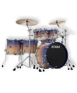 “Exclusiva en Veerkamp Online” Tama Batería 6 piezas Morado Degradado/Natural con Atriles WBS62RZS-SAF, Starclassic Walnut/Birch