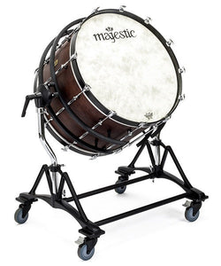 "¿Te interesa uno? Pídelo al correo pedidosonline@veerkamp.com" Majestic Bombo MPB4022 de Concierto 40"x22" Abedul con Atril, Funda y Baquetón