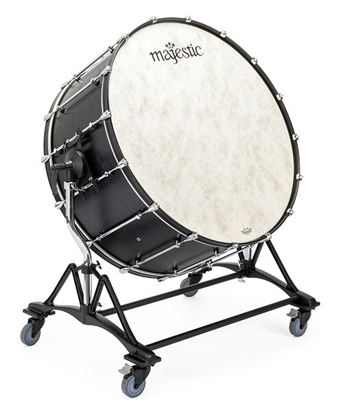 Bombo de Concierto Majestic MCB3618 de 36"x18"-Abedul con Atril y Funda