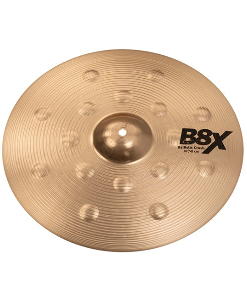 Platillo Sabian 16” B8X Ballistic Crash