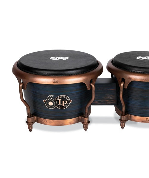 “Exclusiva en Veerkamp Online” Latin Percussion Bongos ''60TH ANIVERSARY'' LP200XF-60 Fibra de Vidrio+Kevlar