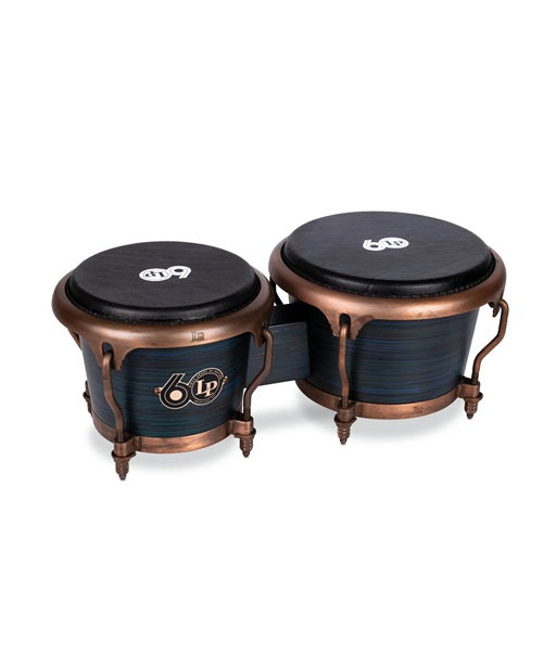 “Exclusiva en Veerkamp Online” Latin Percussion Bongos ''60TH ANIVERSARY'' LP200XF-60 Fibra de Vidrio+Kevlar