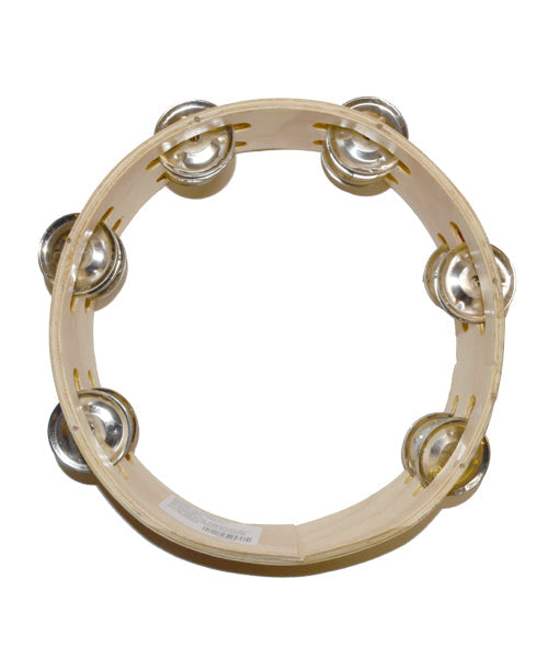 El Cometa Pandero 15 cm 2 Hileras Rintintines Madera Pino M152SPP