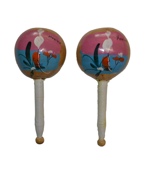 El Cometa Maracas Guaje Chicas Decoradas Mod.1