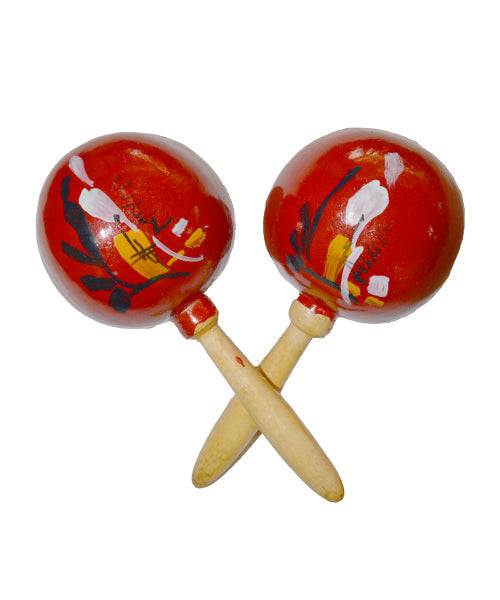 El Cometa Maracas Guaje Chicas Pintadas Mod.7