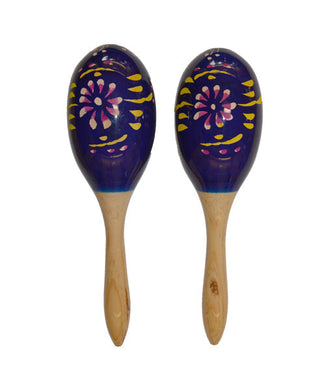 El Cometa Maracas Aile Oval Mediana Azul Mod.29AAZ