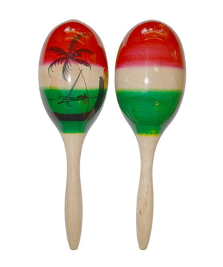 El Cometa Maracas Ovales 31T Grande Tricolor