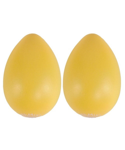 Maracas LP Rhythmix Forma de Huevo Plástico, Amarillo
