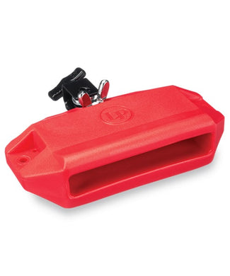 Latin Percussion Redoba LP1207 Plástico con Soporte Tono Bajo Rojo