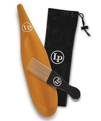 Latin Percussion Güiro LP245 con Raspador y Funda Guicharo