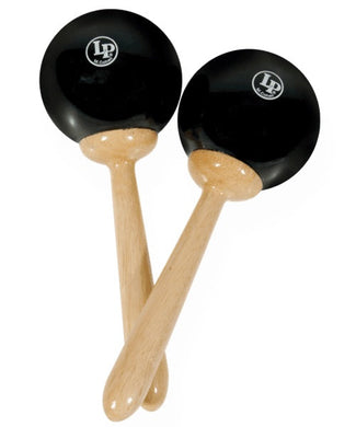 Latin Percussion Maracas LP389 Fibra de Vidrio Negras