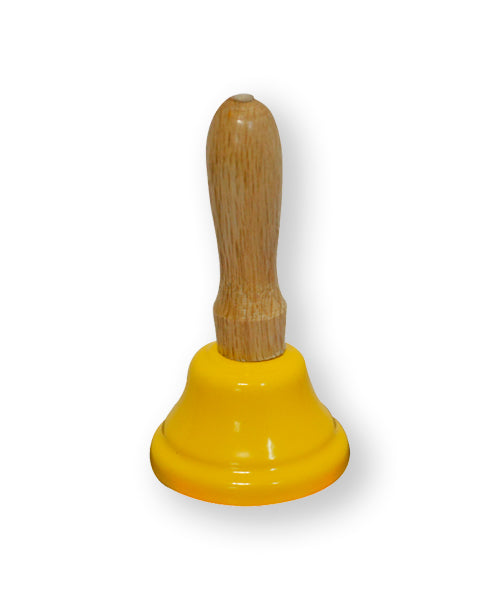 Campanita Power Beat “Power Kids” de 5 cm con mango, en varios colores