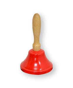 Powerbeat Campanita "Power Kids" 7.5 cm con Mango 33 JC, Varios Colores