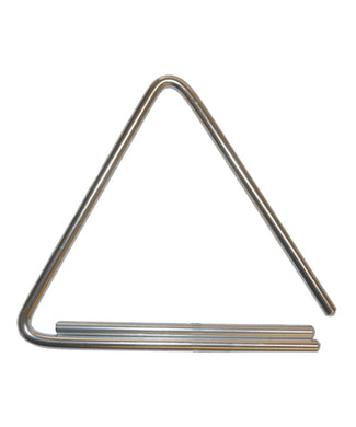 Juga Triangulo 2 Tonos 13cm Aluminio con golpeador Mod. 5A