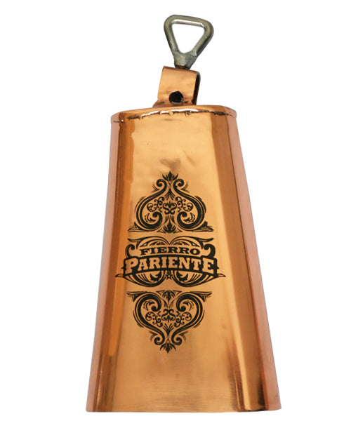 Cencerro POWER BEAT Fierro Pariente 21 cm Cobrizo