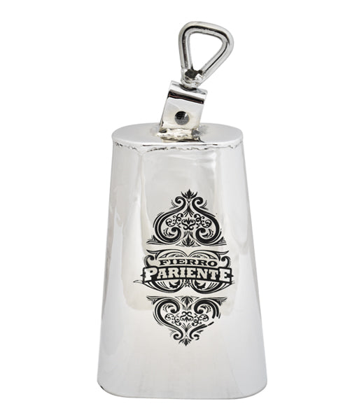 Cencerro POWER BEAT Fierro Pariente 21 cm. Cromado