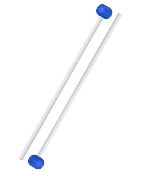 Promark Baquetones Discovery Series PR20 para Metalófono/Xilófono Goma Azul Medium