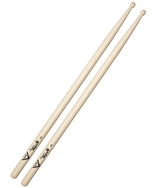Vater Percussion Baquetas Sugar Maple Manhattan 7A, VSM7AW, Arce Punta de Madera