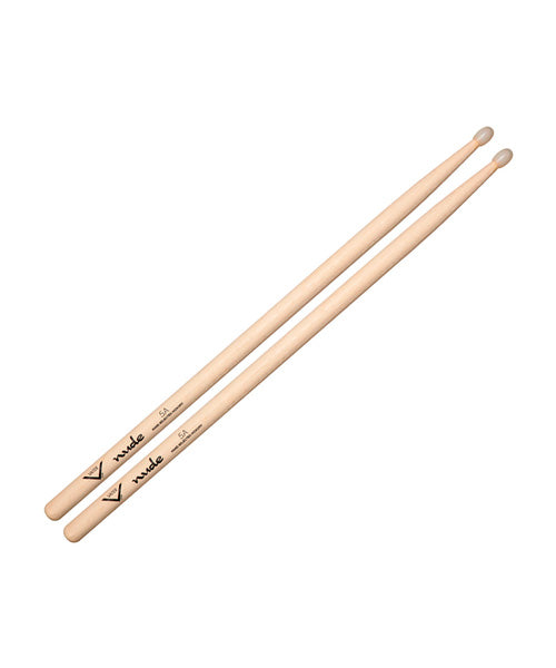 Vater Baquetas Nude 5A Hickory Punta De Nylon VHN5AN