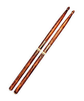 Promark Baquetas 7A Punta De Madera TX7AW-FG Firegrain